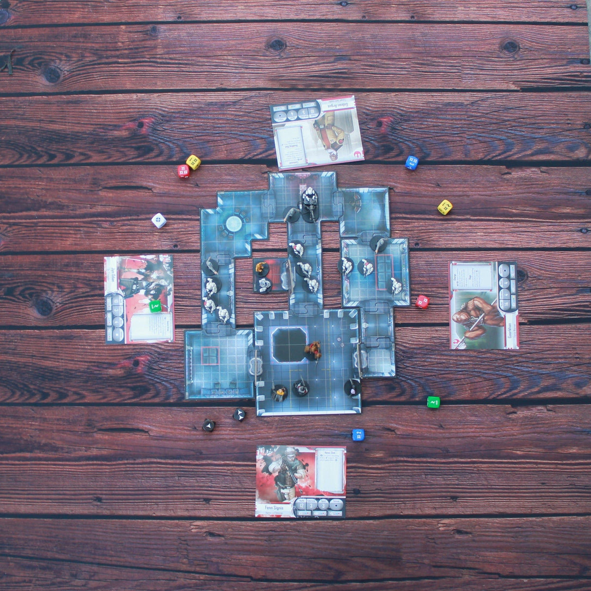 Gray Matter Gaming Gaming Mat 36x36 Tavern Table - 36" x 36" Board Game Mat with Bag