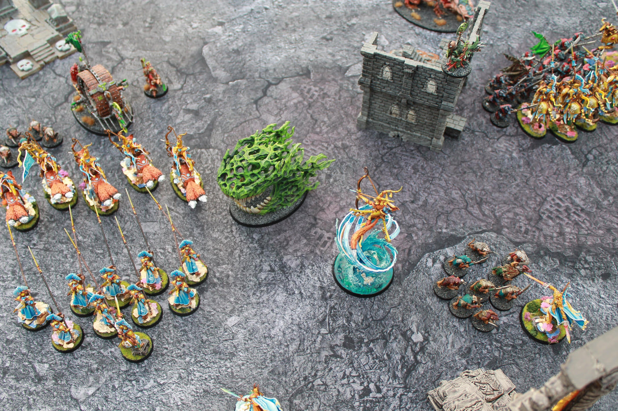 Gray Matter Gaming Gaming Mat Ashen Wastelands - Neoprene Battle Mat with Bag