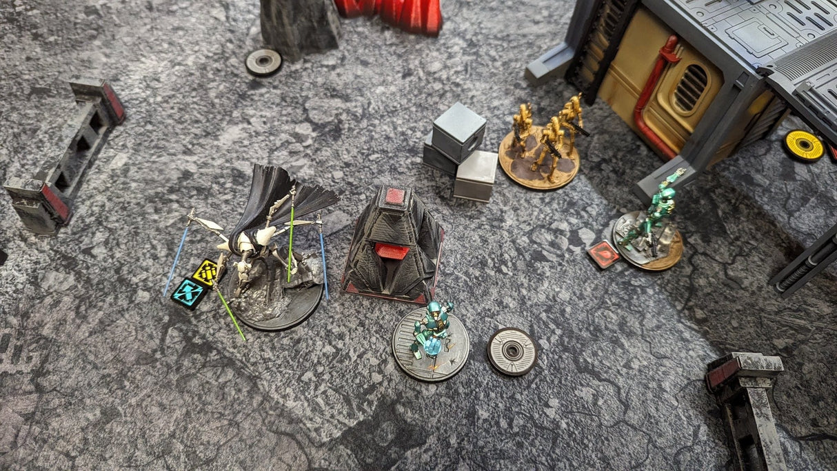 Gray Matter Gaming Gaming Mat Ashen Wastelands - Neoprene Battle Mat with Bag