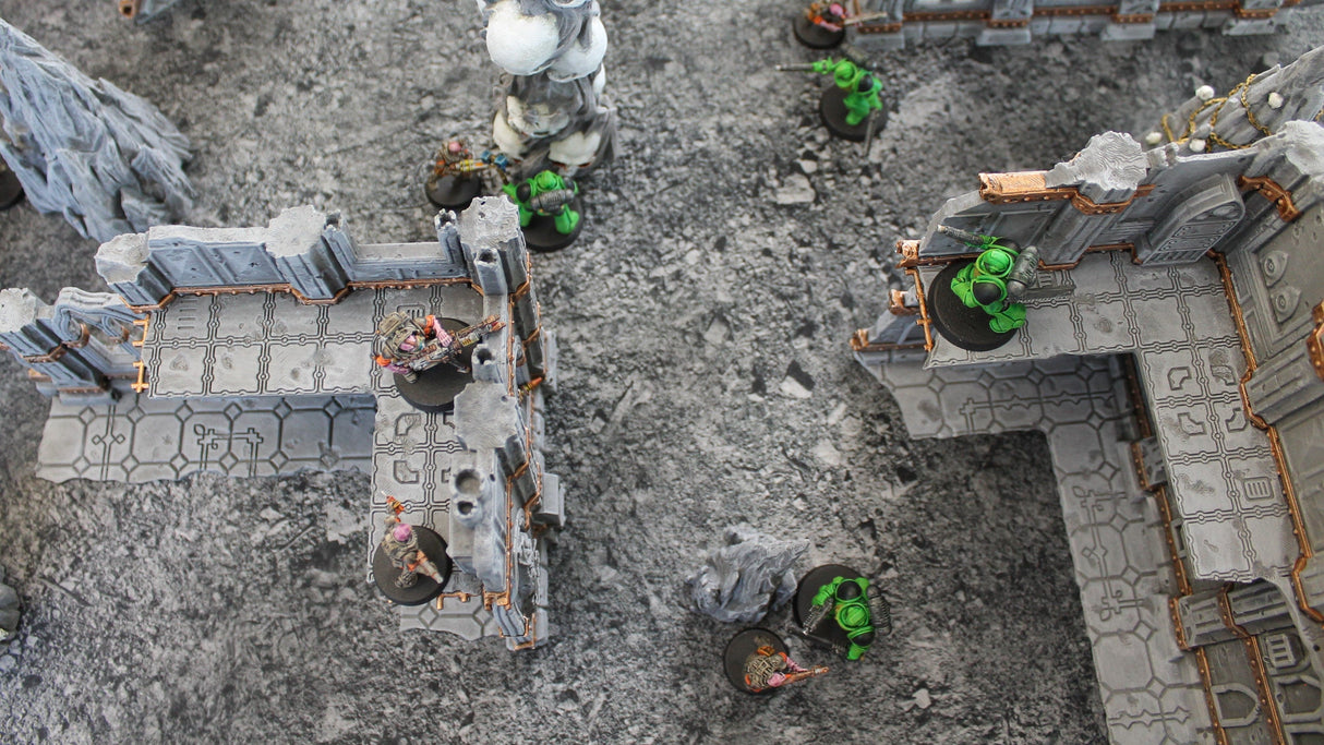 Gray Matter Gaming Gaming Mat Ashen Wastelands - Neoprene Battle Mat with Bag