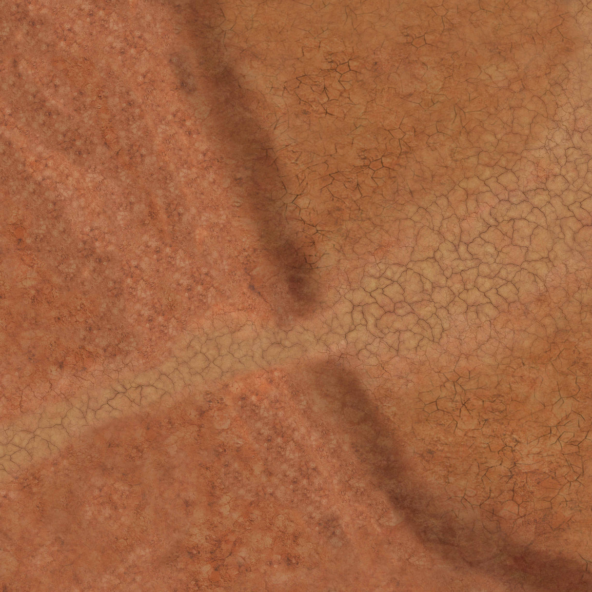 Gray Matter Gaming Gaming Mat Cracked Earth - Neoprene Battle Mat with Bag