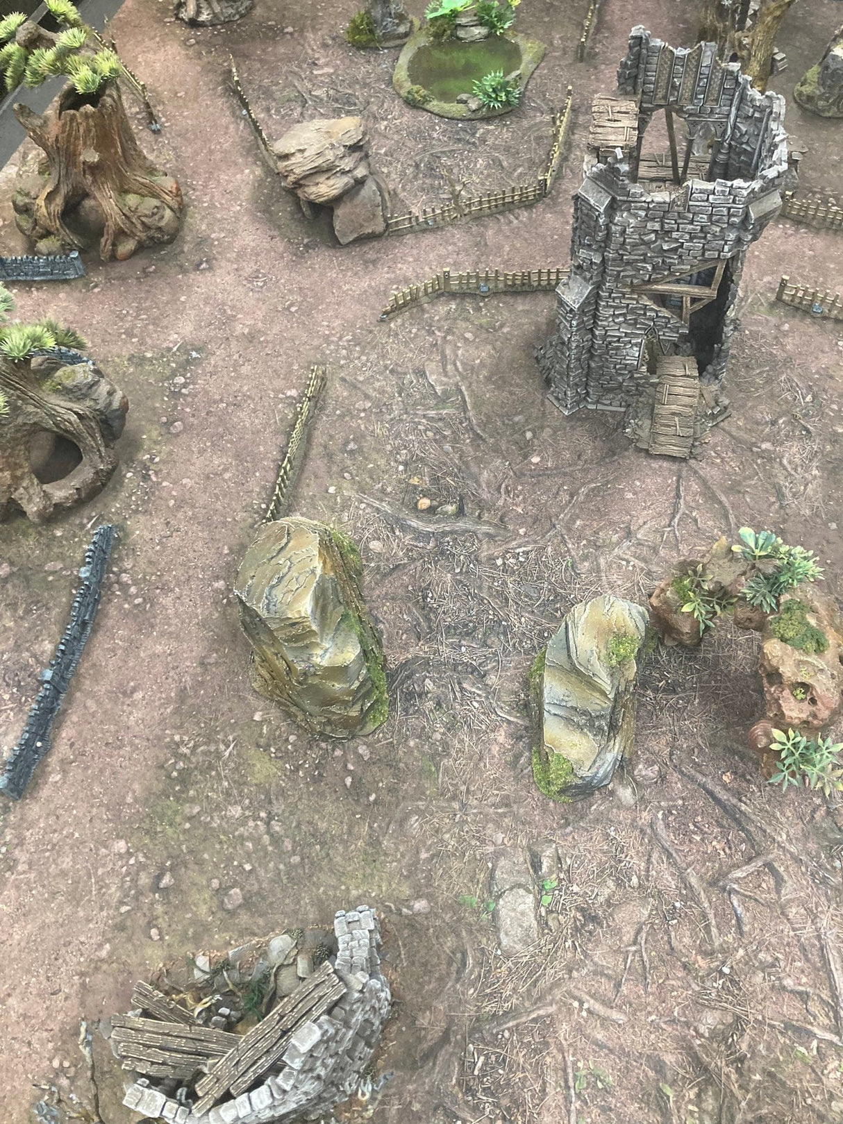 Gray Matter Gaming Gaming Mat Deep Forest - Neoprene Battle Mat with Bag