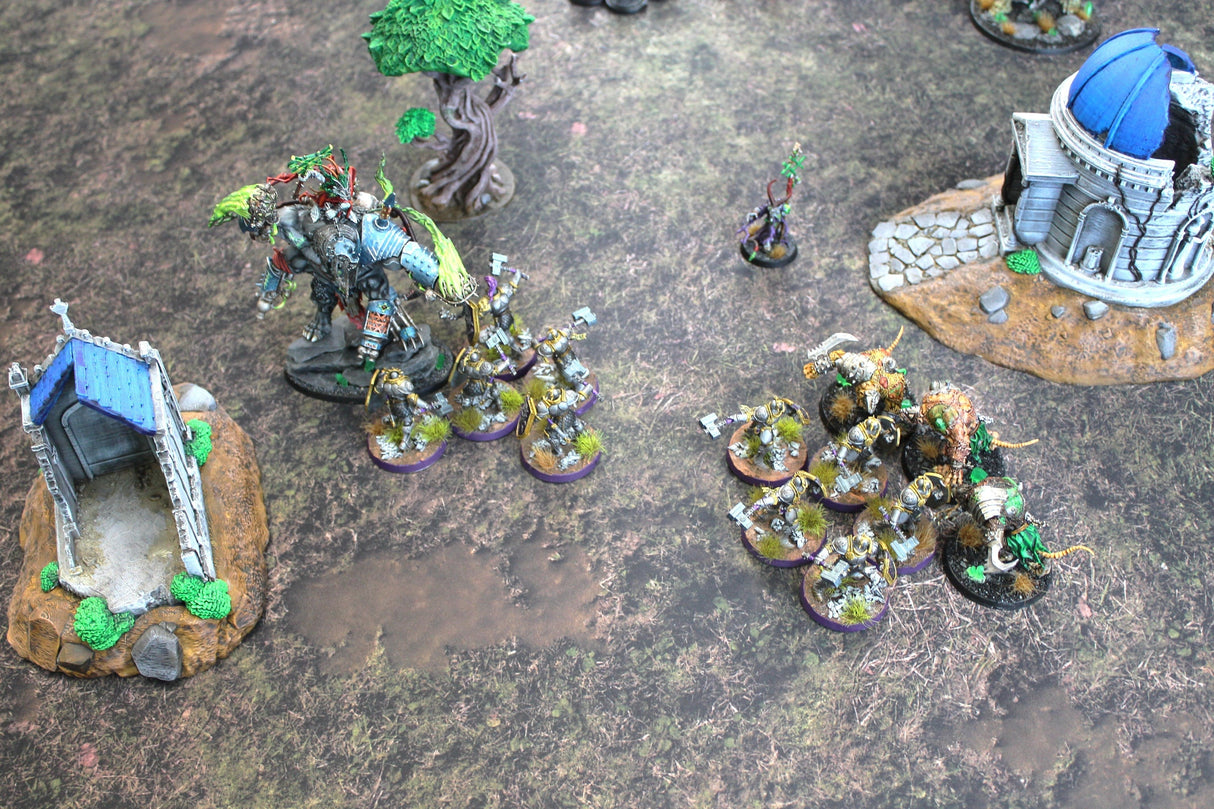 Gray Matter Gaming Gaming Mat Dread Marsh - Neoprene Battle Mat with Bag