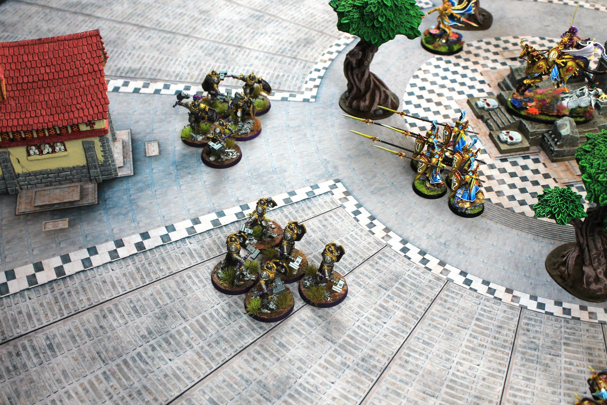 Gray Matter Gaming Gaming Mat Grand Concourse - Neoprene Battle Mat with Bag