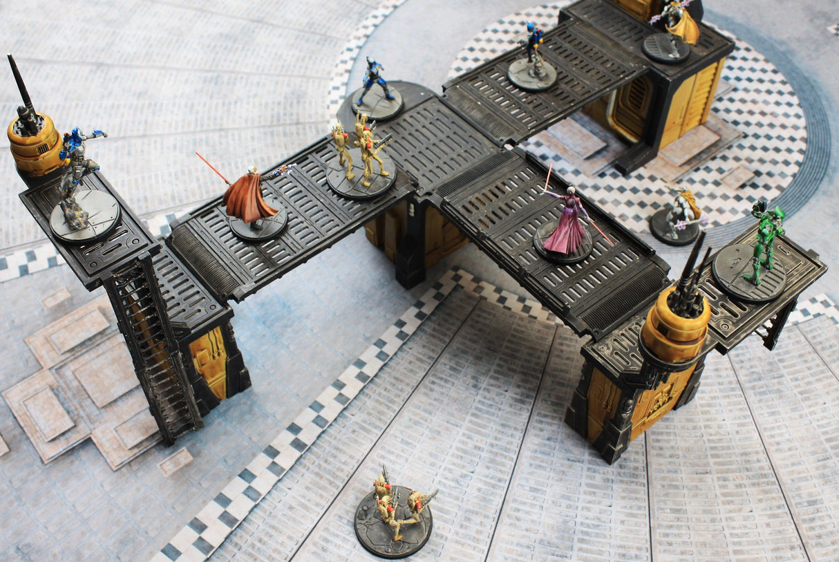 Gray Matter Gaming Gaming Mat Grand Concourse - Neoprene Battle Mat with Bag