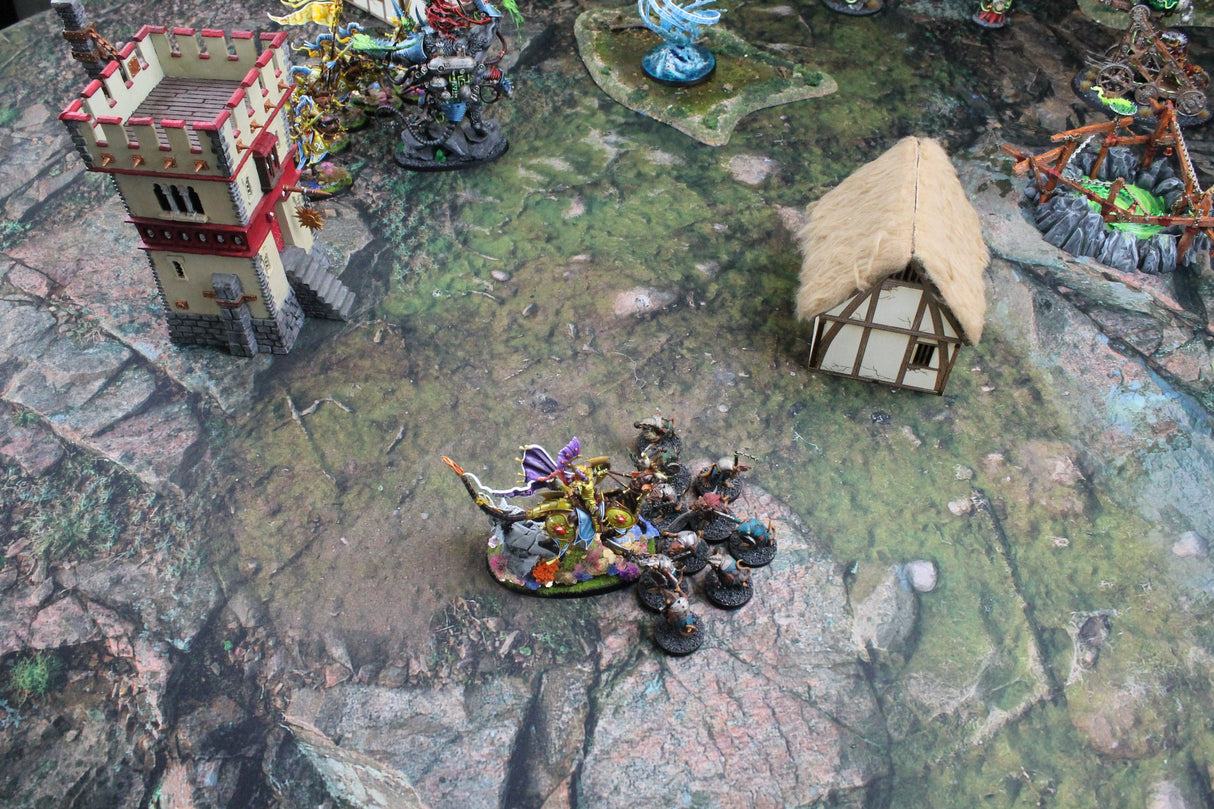 Gray Matter Gaming Gaming Mat Rocky Highlands - Neoprene Battle Mat with Bag