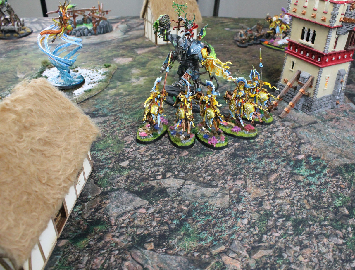 Gray Matter Gaming Gaming Mat Rocky Highlands - Neoprene Battle Mat with Bag