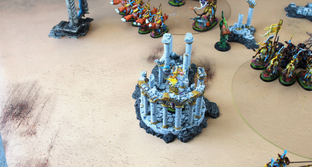 Gray Matter Gaming Gaming Mat Sandy Dunes - Neoprene Battle Mat with Bag