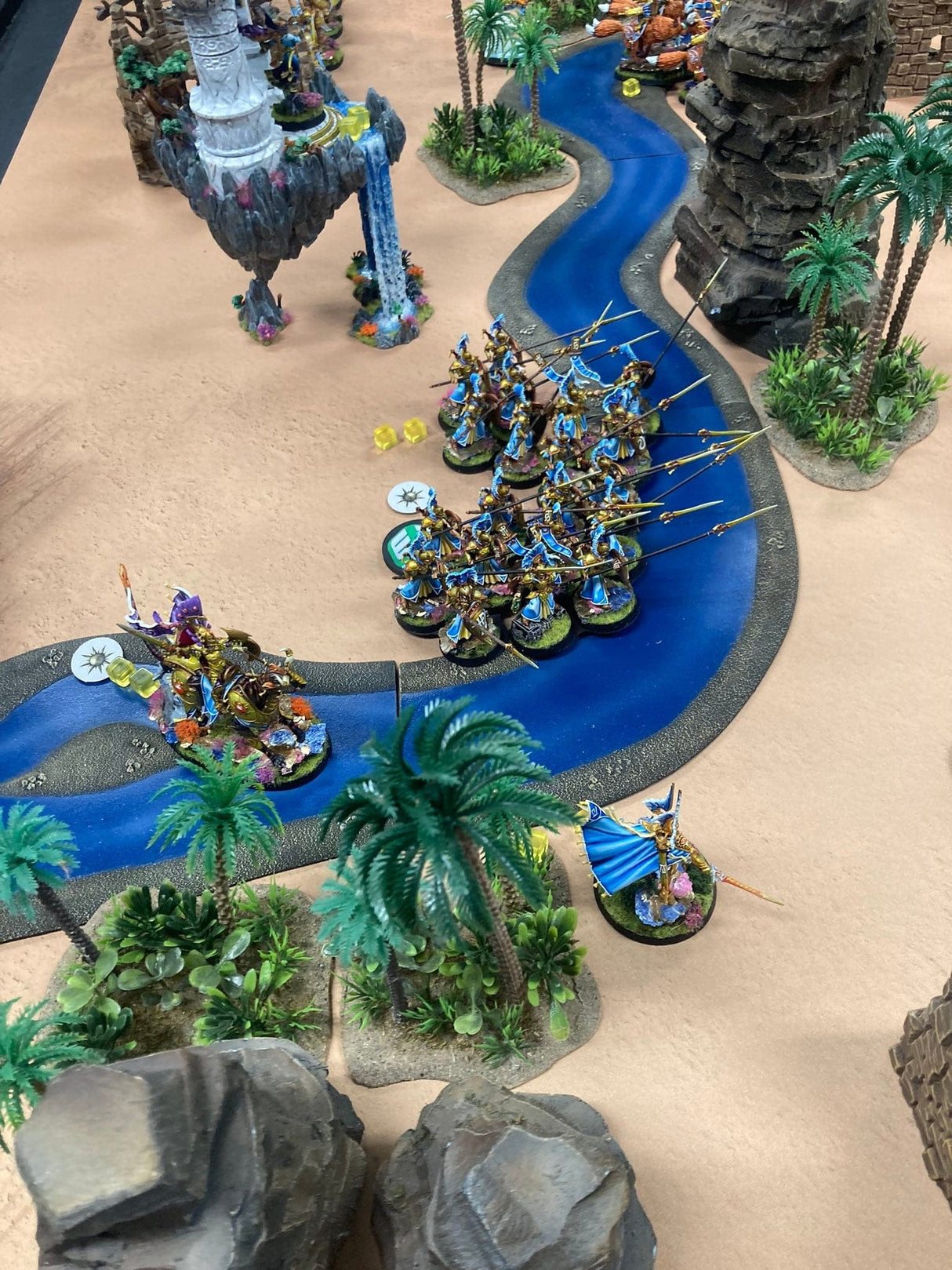 Gray Matter Gaming Gaming Mat Sandy Dunes - Neoprene Battle Mat with Bag