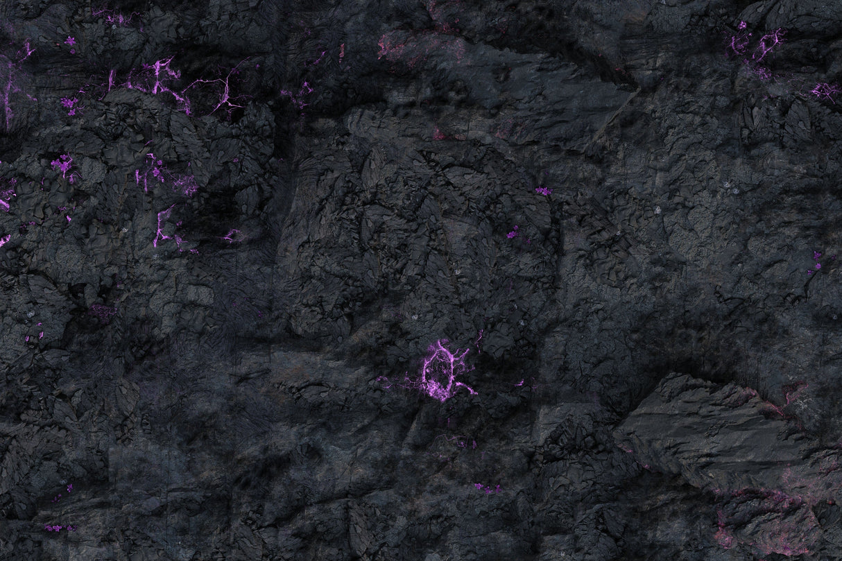 Gray Matter Gaming Gaming Mat Tainted Cavern - Neoprene Battle Mat with Bag