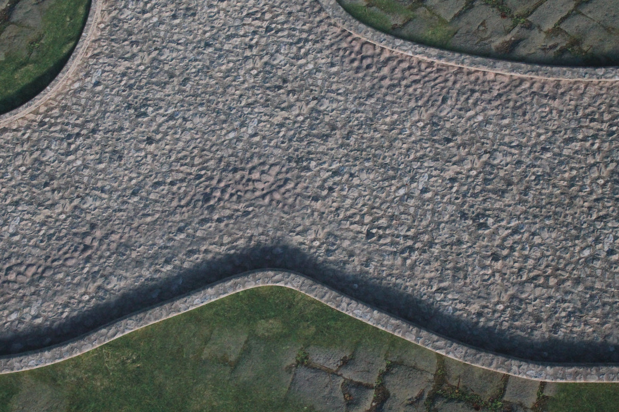 Gray Matter Gaming Gaming Mat Town Center - Neoprene Battle Mat with Bag