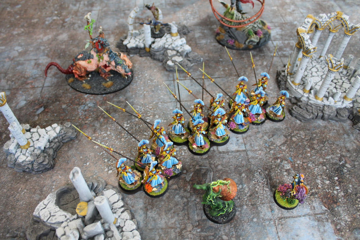 Gray Matter Gaming Gaming Mat Urban Ruins - Neoprene Battle Mat with Bag