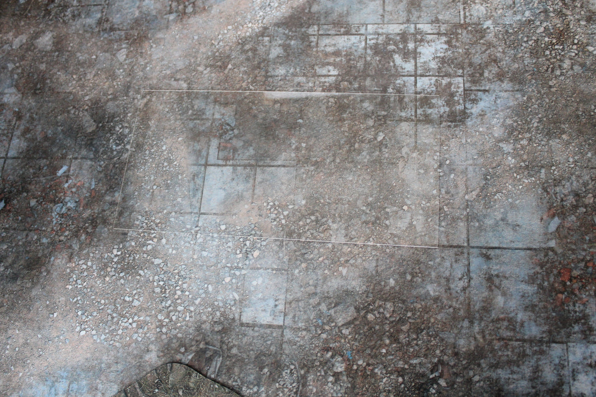 Gray Matter Gaming Terrain Markers Clear Acrylic Terrain Base Markers - 10th Edition Tournament 2023 or WTC 2023