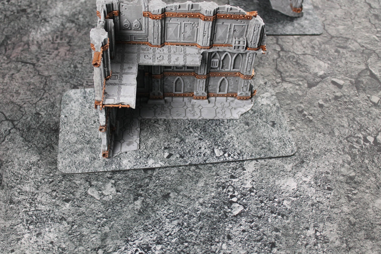 Gray Matter Gaming Terrain Markers Double Sided Neoprene Terrain Table Set - 10th Edition Compatible