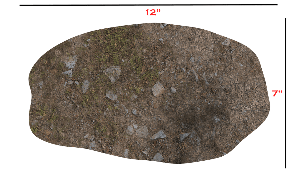 Gray Matter Gaming Terrain Markers Double Sided Neoprene Terrain Table Set