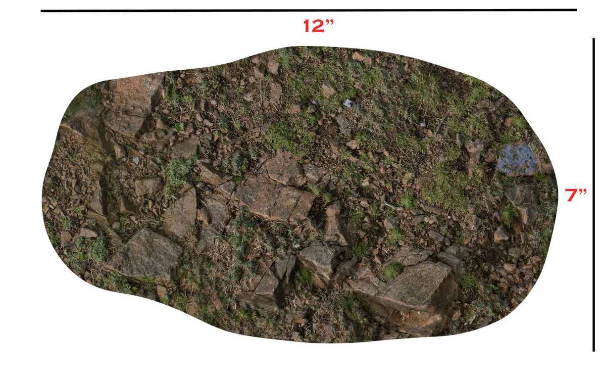 Gray Matter Gaming Terrain Markers Double Sided Neoprene Terrain Table Set