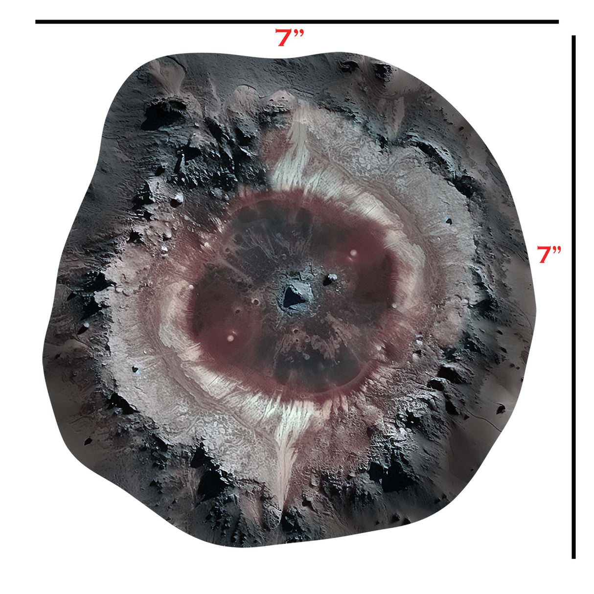 Gray Matter Gaming Terrain Markers Double Sided Neoprene Terrain Table Set