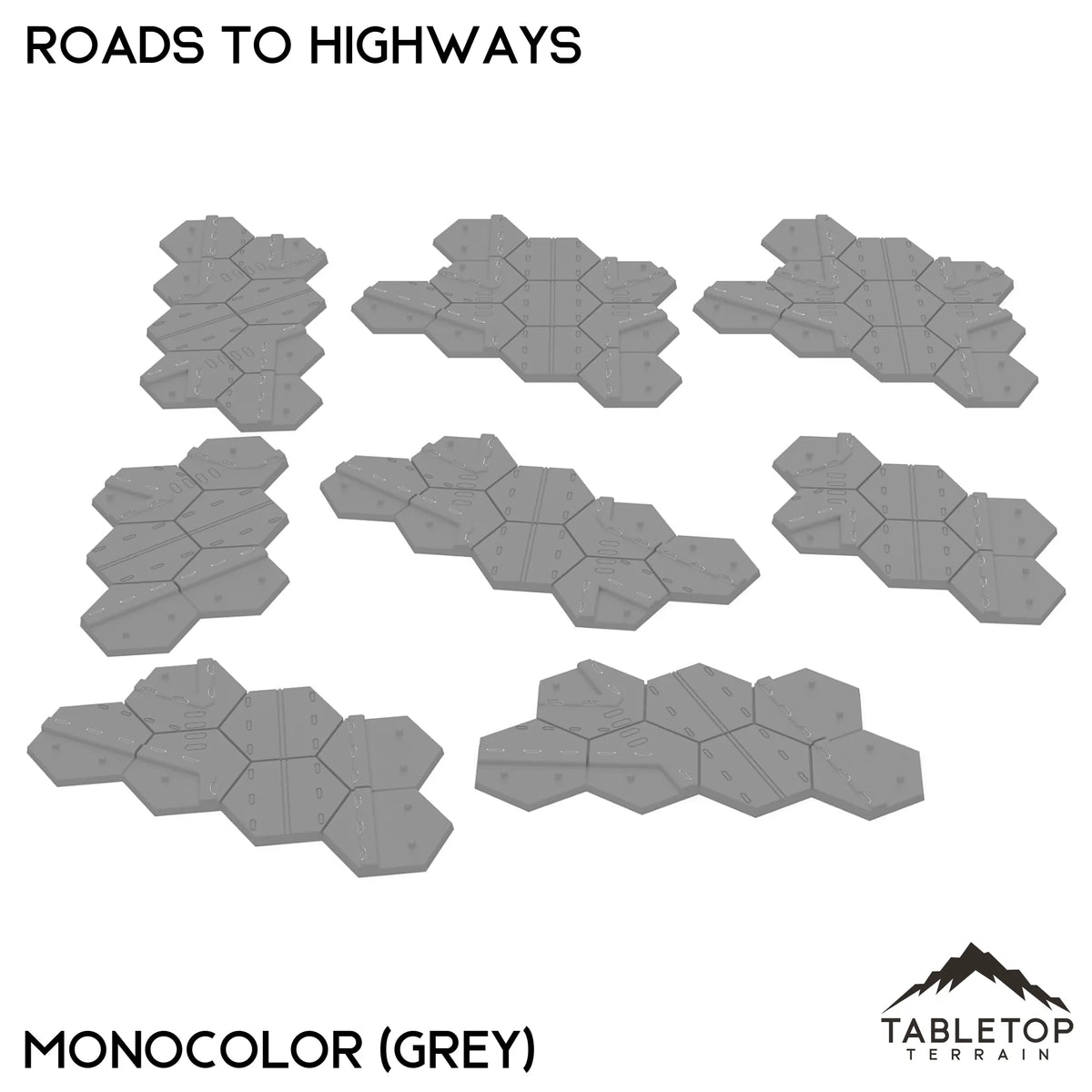 HEXTECH Roads to Highways Bundle - Monocolor (Grey)