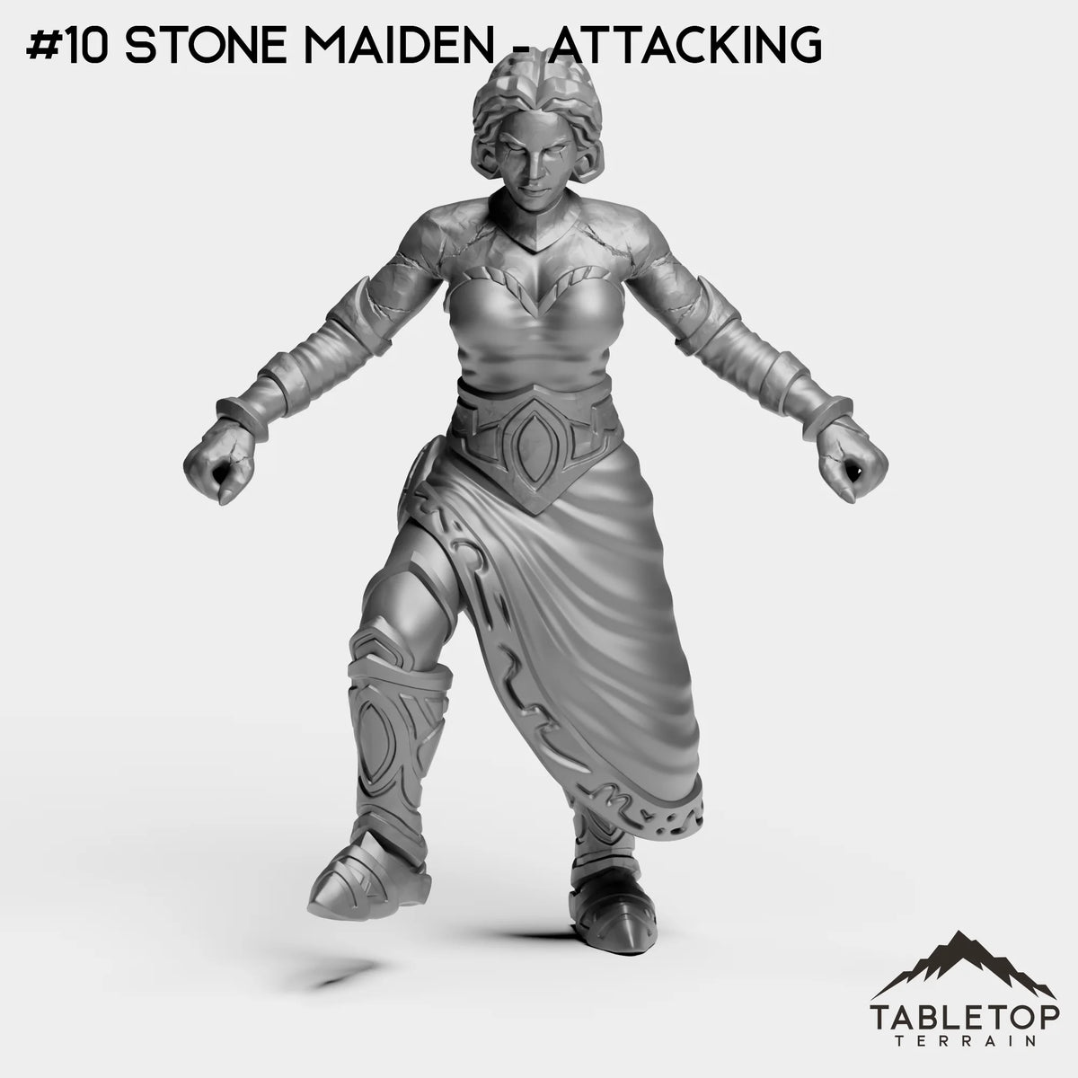 #10 Stone Maiden - Attacking