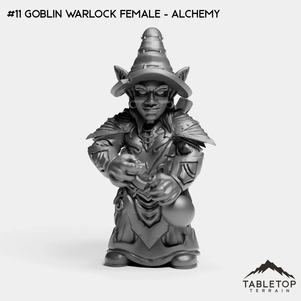 #11 Goblin Warlock Female - Alchemy
