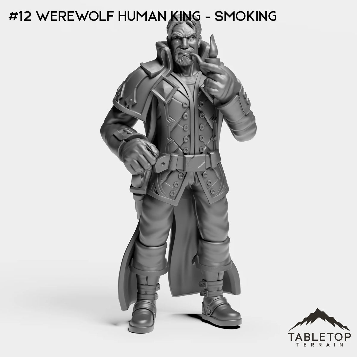 #12 Werewolf Human King - Smoking