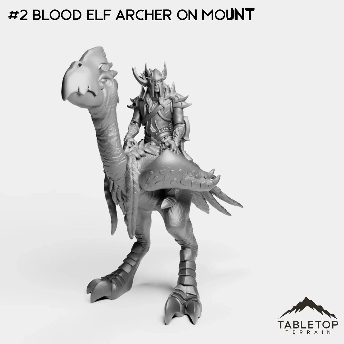 #2 Blood Elf Archer on Mount