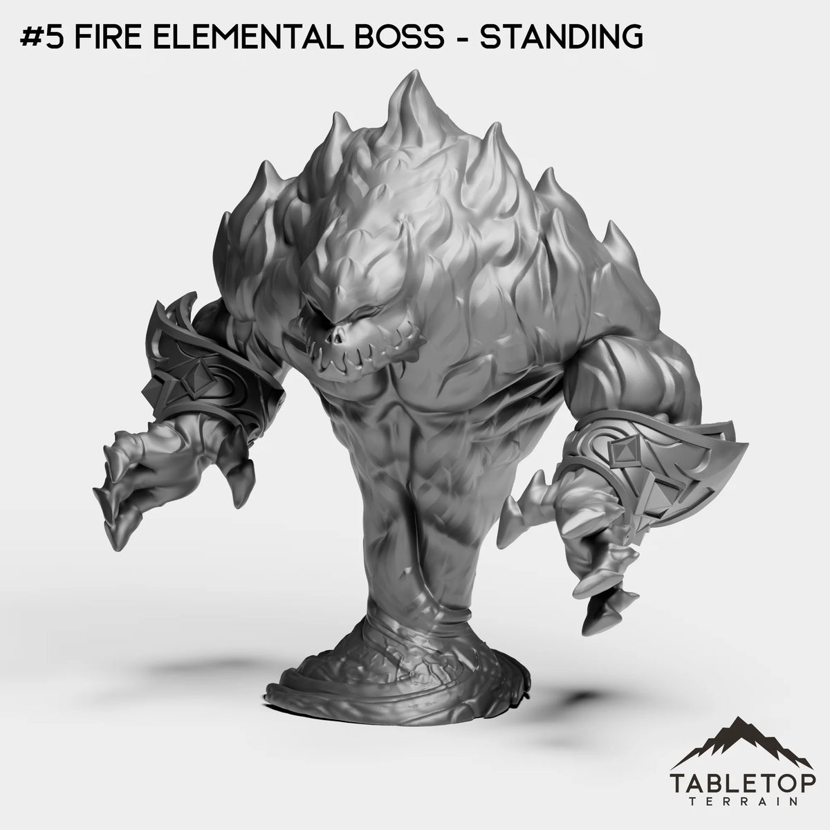 #5 Fire Elemental Boss - Standing