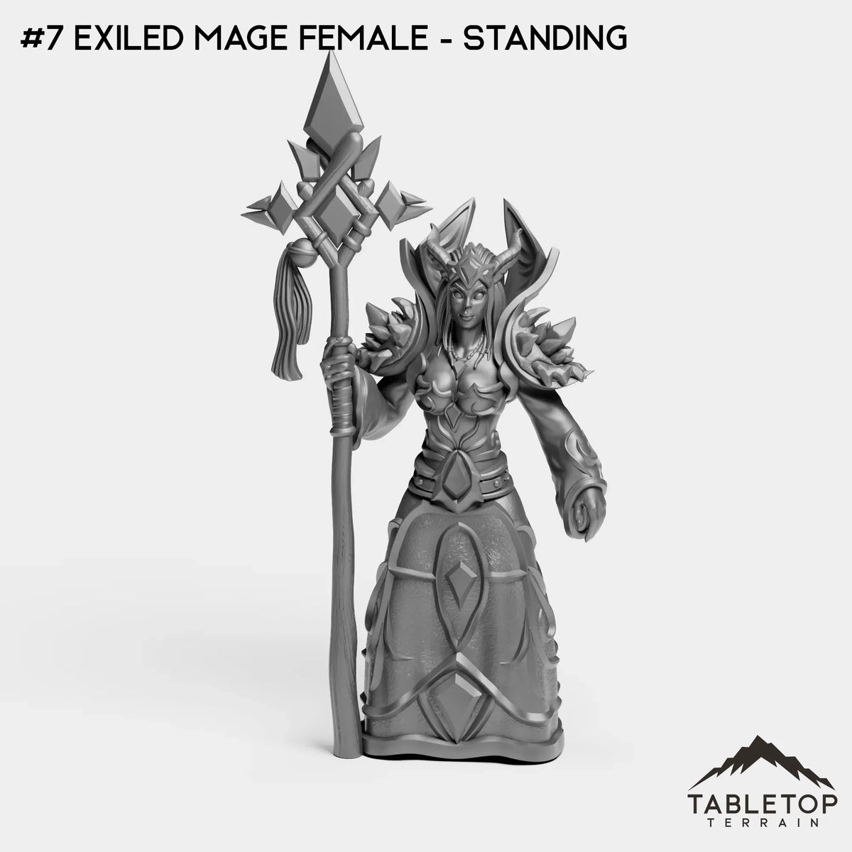 #7 Exiled Mage Female - Standing