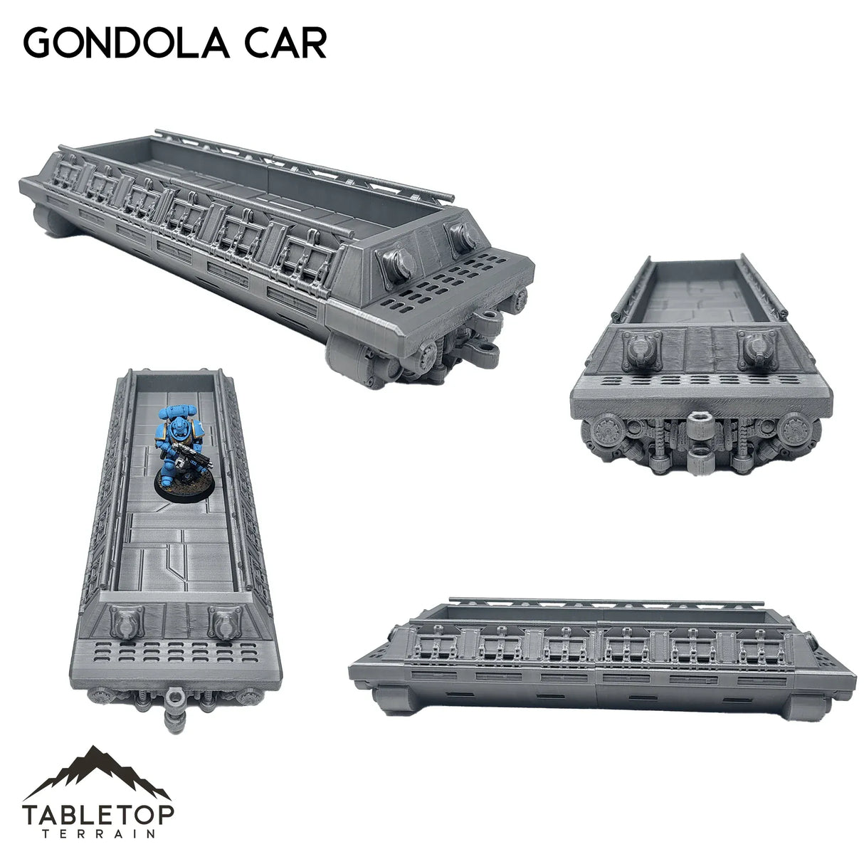 Tabletop Terrain 40mm / Car - Gondola Car Repulsor Land Train