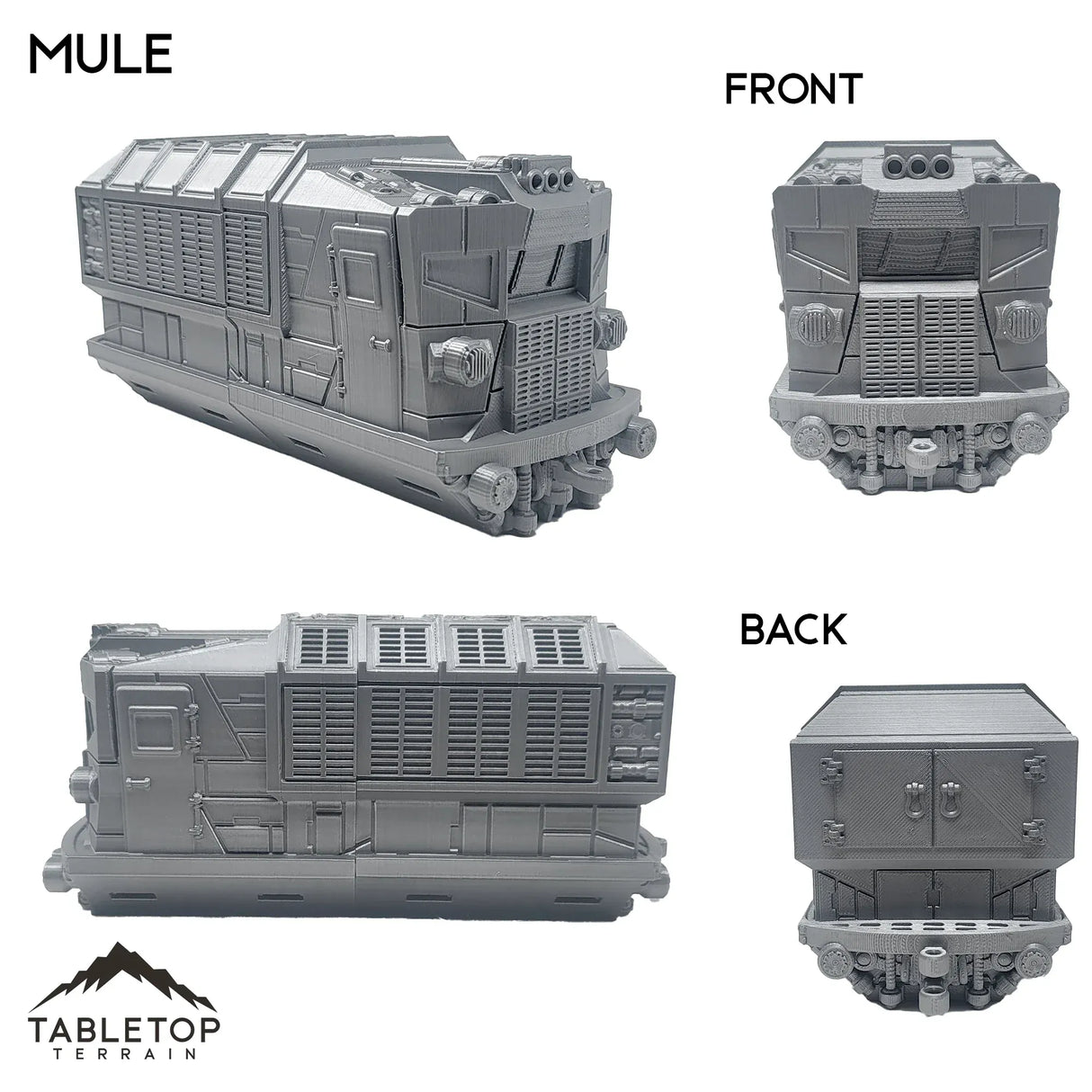 Tabletop Terrain 40mm / Engine - Mule Repulsor Land Train