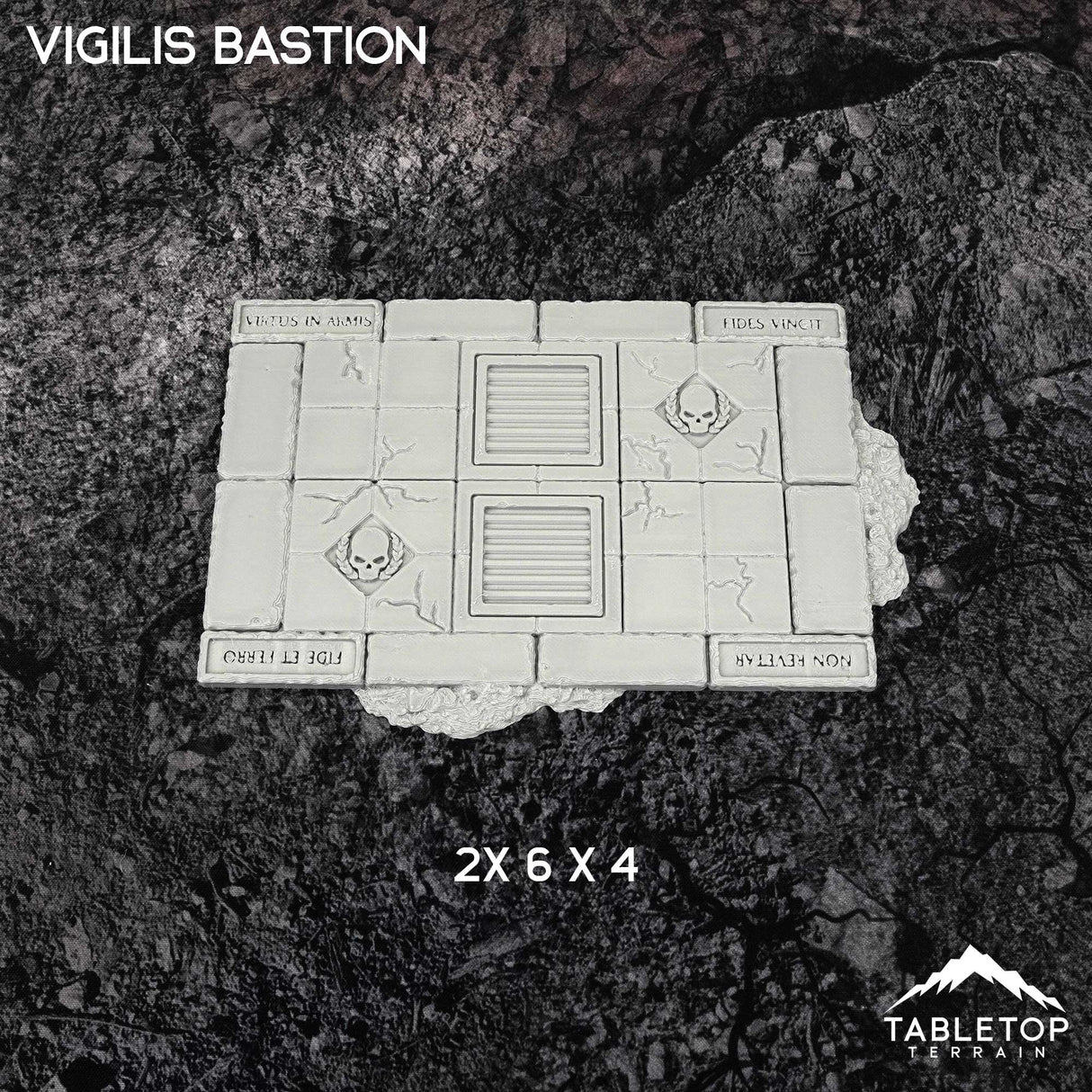 Tabletop Terrain Accessory 11e Vigilis Bastion Template Set
