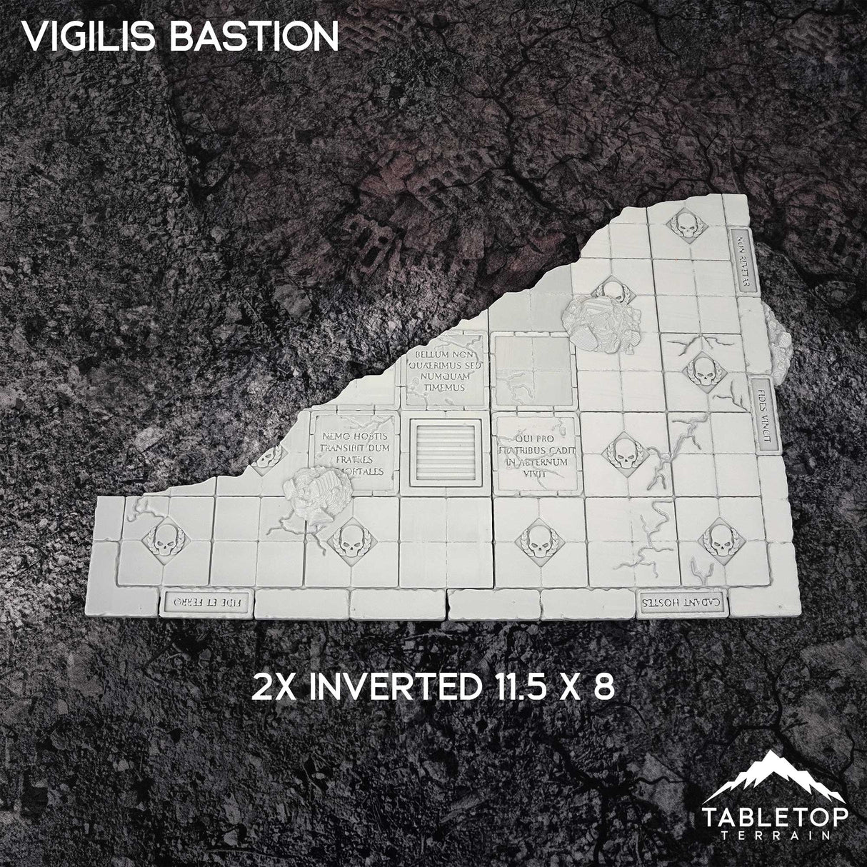 Tabletop Terrain Accessory 11e Vigilis Bastion Template Set