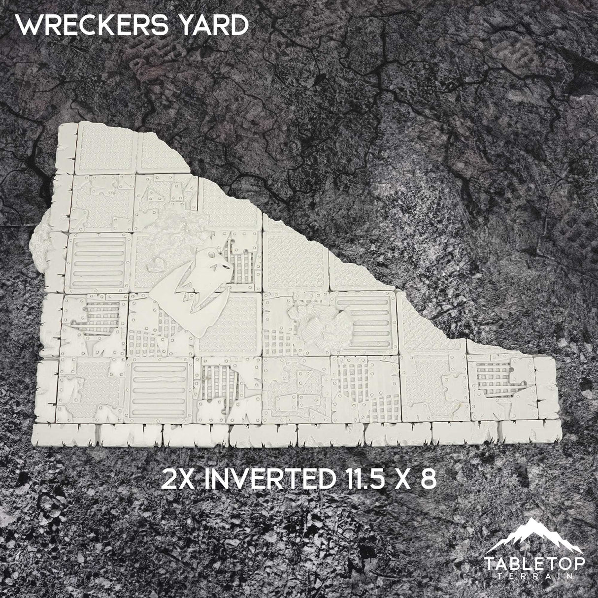 Tabletop Terrain Accessory 11e Wreckers Yard Template Set