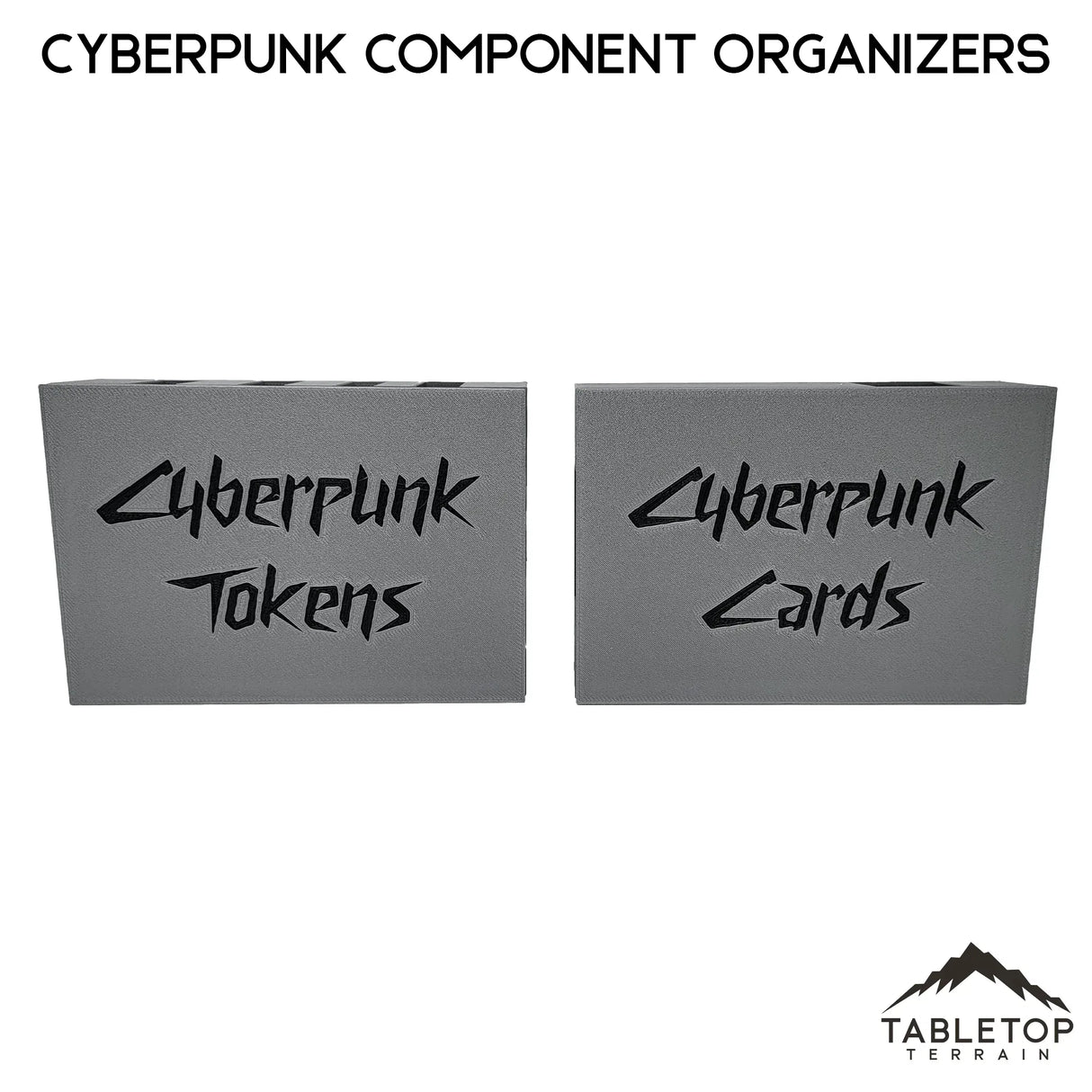 Tabletop Terrain Accessory Cyberpunk Component Organizers