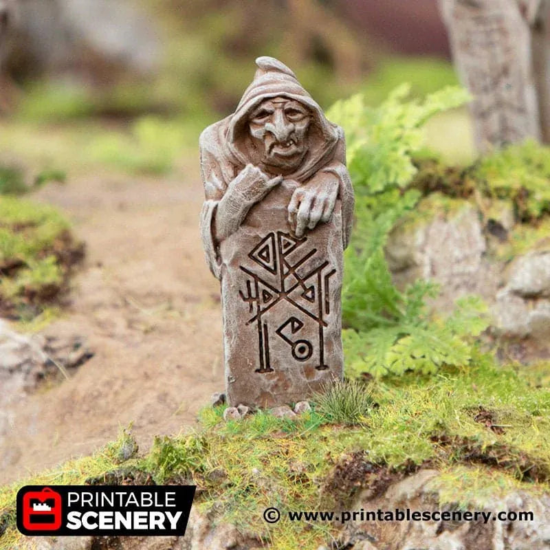 Tabletop Terrain Accessory Hagglethorn Waymarkers - Objective Markers - Hagglethorn Hollow