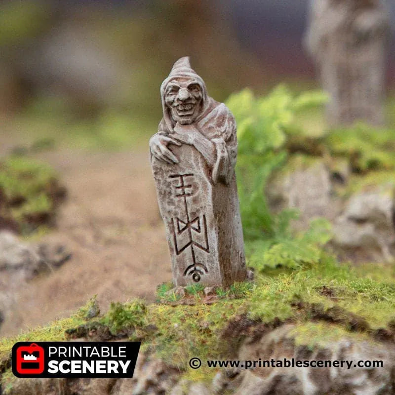 Tabletop Terrain Accessory Hagglethorn Waymarkers - Objective Markers - Hagglethorn Hollow