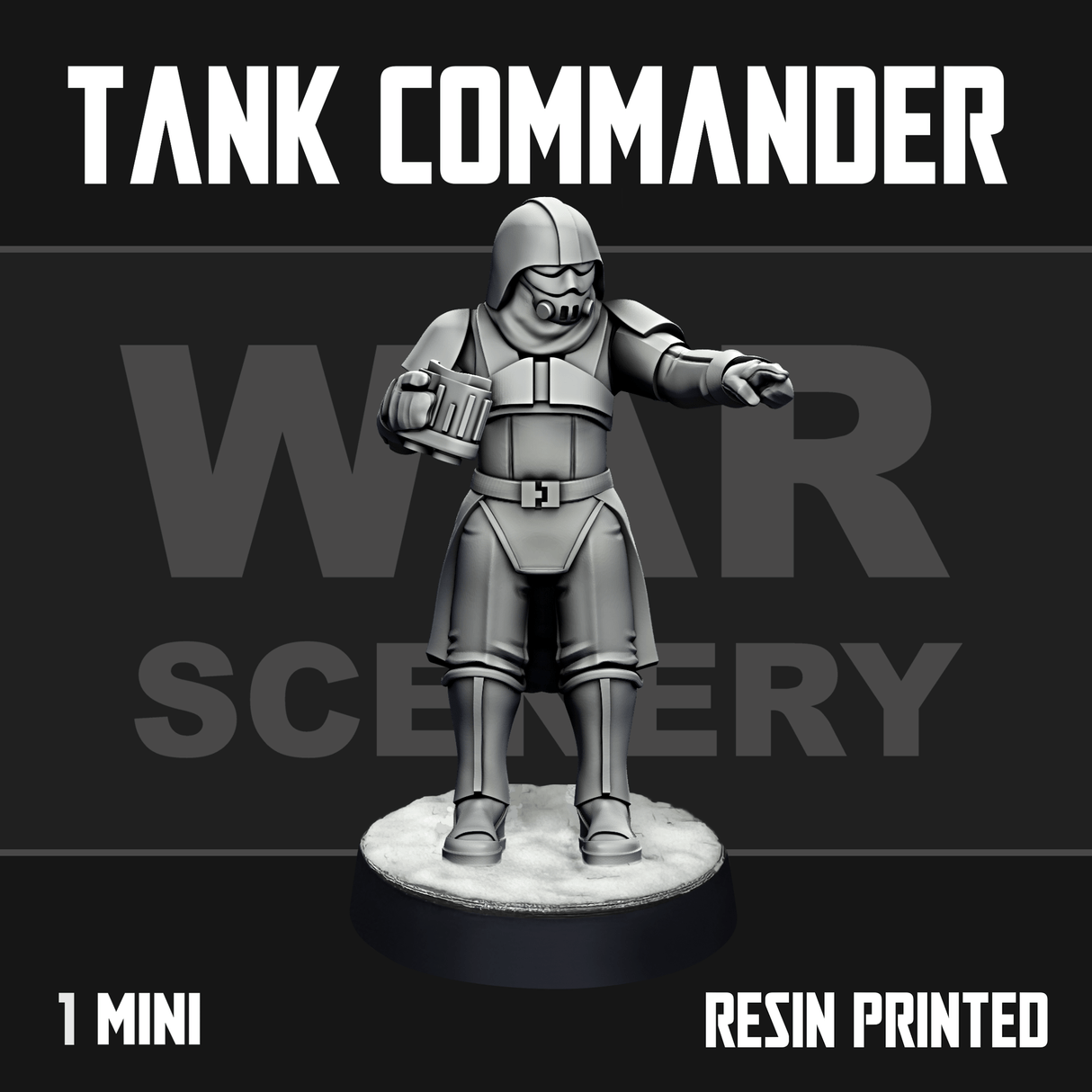 Tabletop Terrain Blizzard Tank Commander