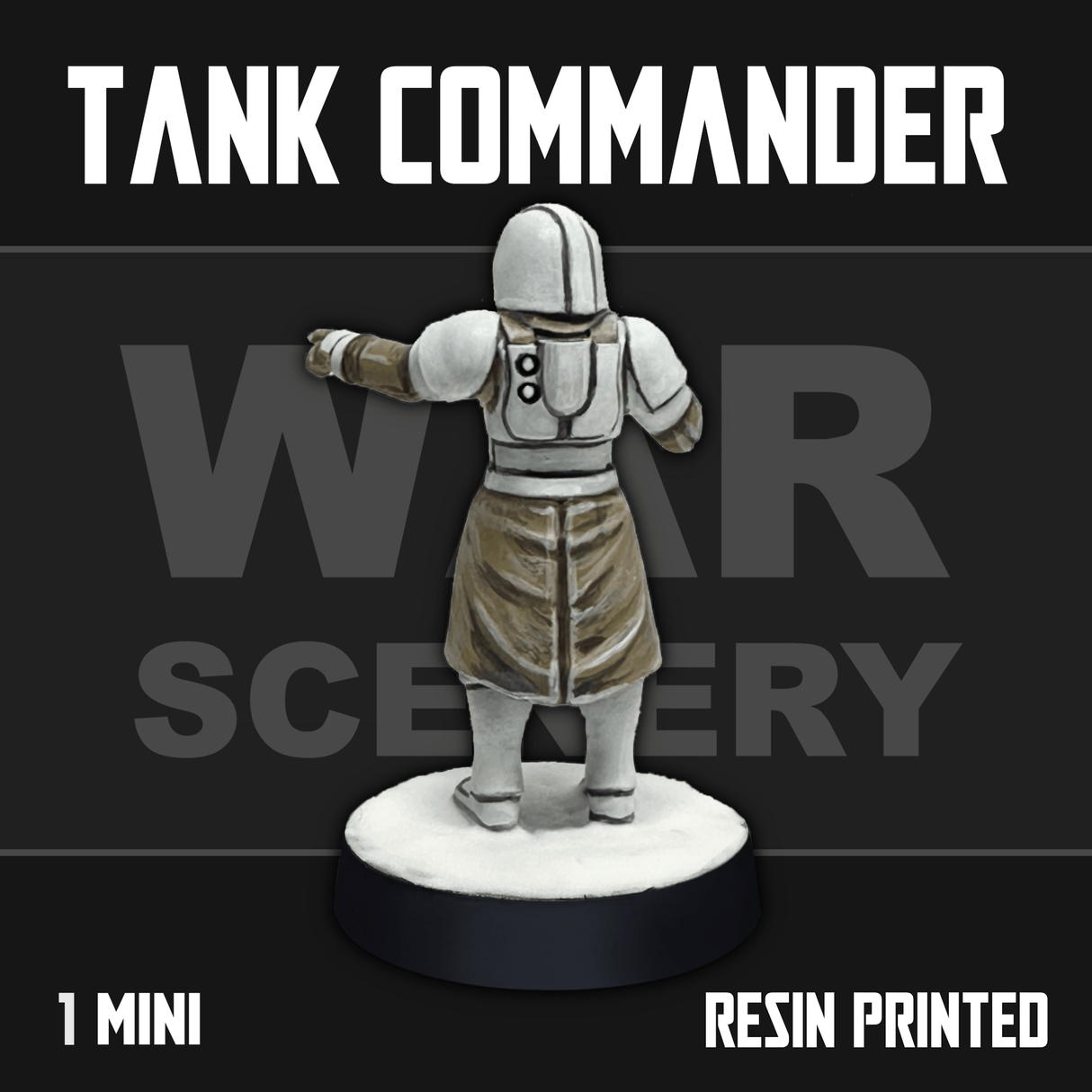 Tabletop Terrain Blizzard Tank Commander