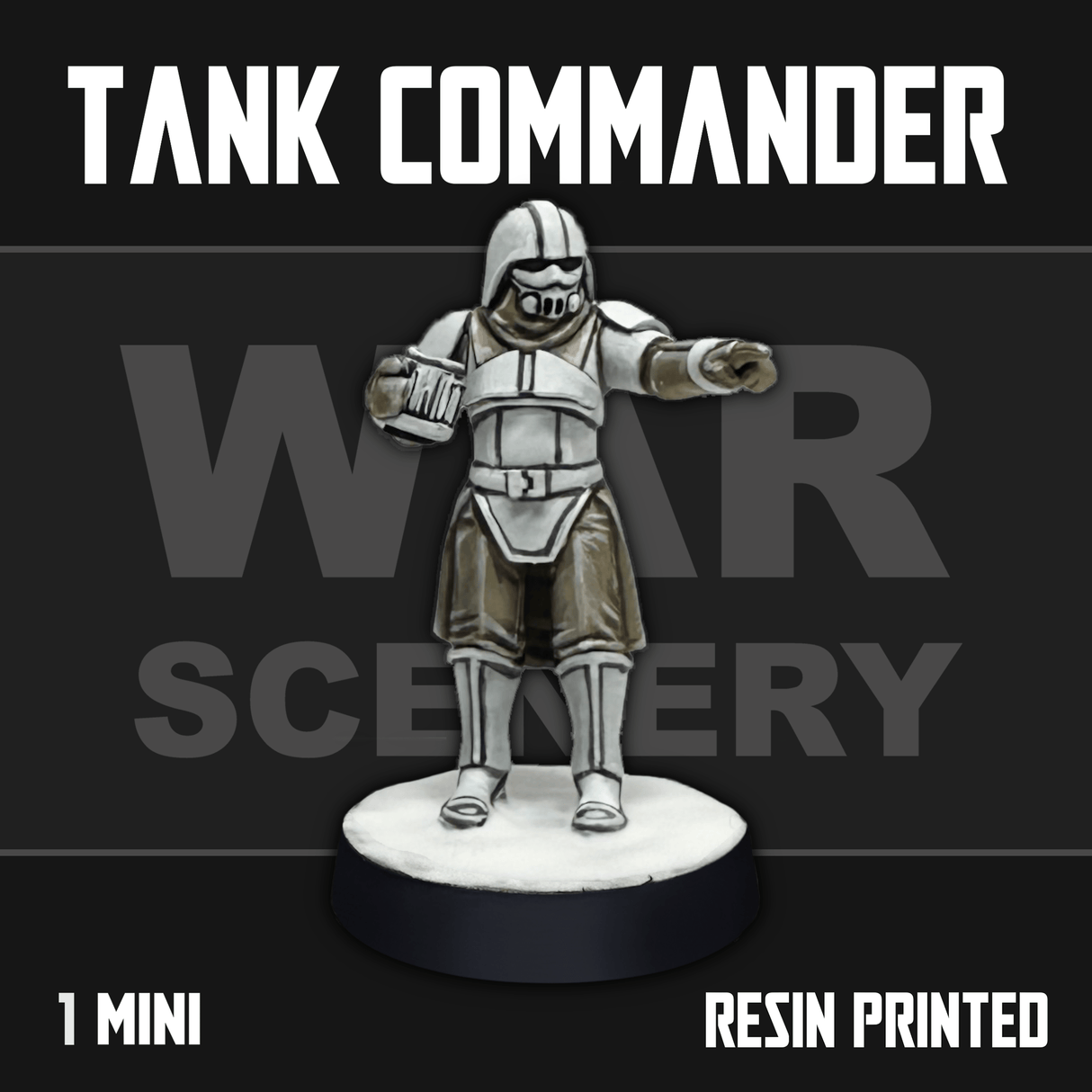 Tabletop Terrain Blizzard Tank Commander