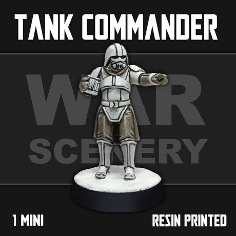 Tabletop Terrain Blizzard Tank Commander