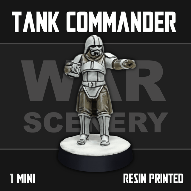 Tabletop Terrain Blizzard Tank Commander