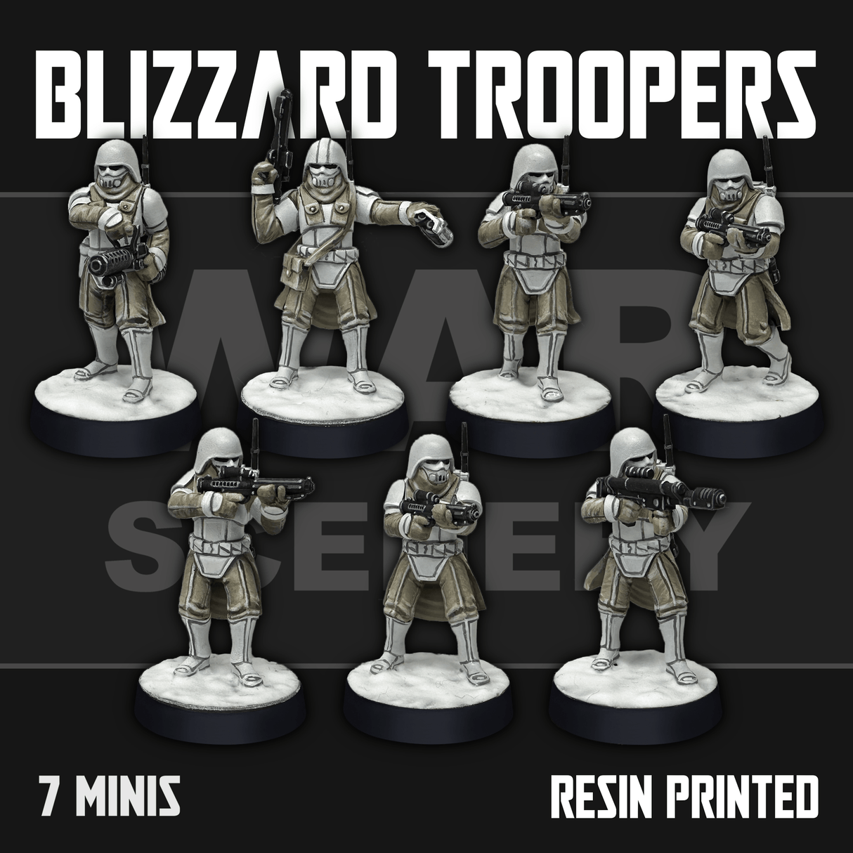 Tabletop Terrain Blizzard Troopers