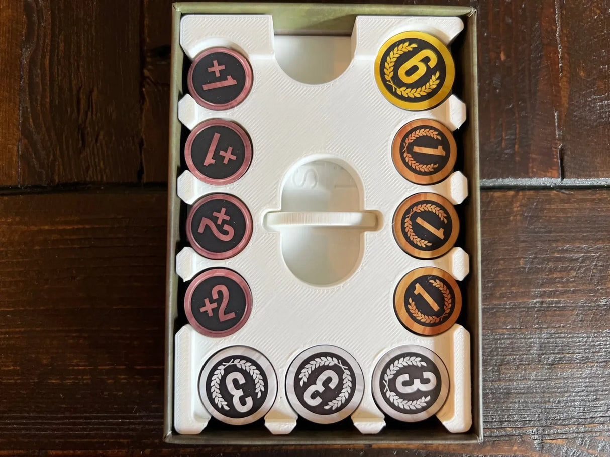 Tabletop Terrain Board Game Insert Air, Land, & Sea with Spies Expansion Board Game Insert / Organizer