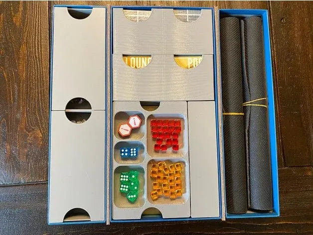 Tabletop Terrain Board Game Insert Burgle Bros 2 Board Game Insert / Organizer