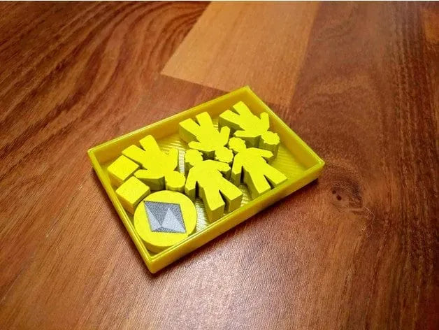 Tabletop Terrain Board Game Insert Dinogenics with Controlled Chaos Board Game Insert / Organizer