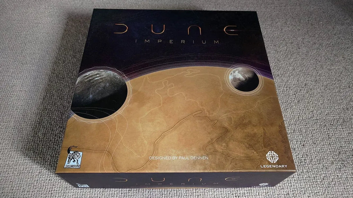 Tabletop Terrain Board Game Insert Dune: Imperium with Rise of Ix and Immortality Board Game Insert / Organizer
