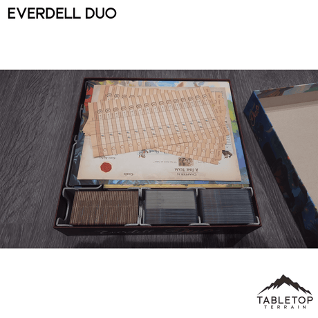 Tabletop Terrain Board Game Insert Everdell Duo Board Game Insert / Organizer