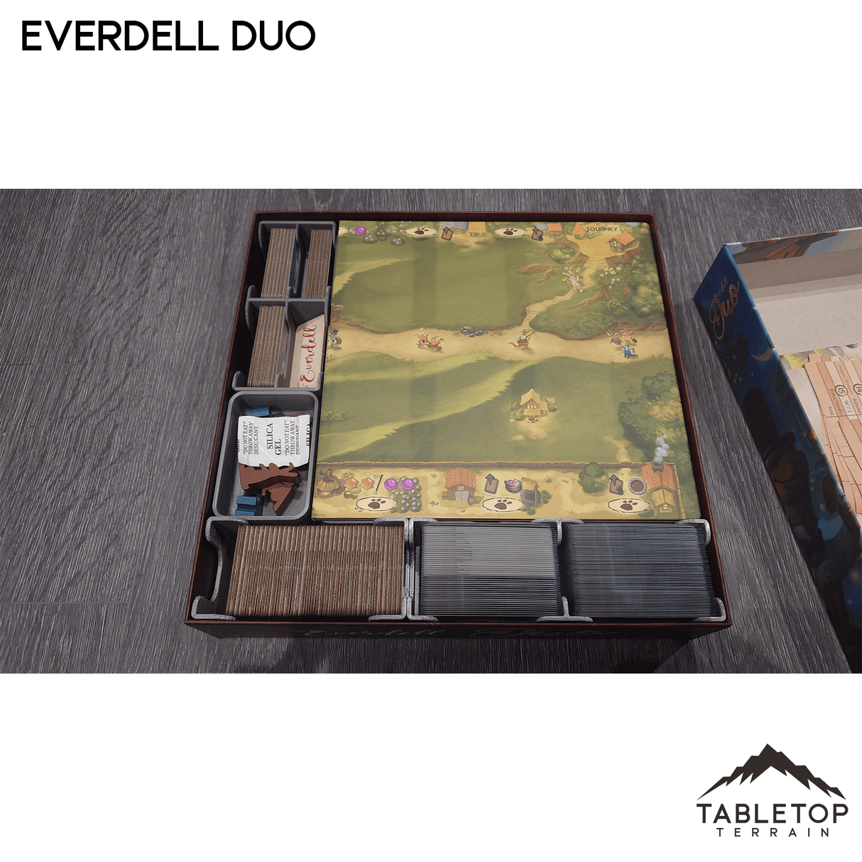 Tabletop Terrain Board Game Insert Everdell Duo Board Game Insert / Organizer