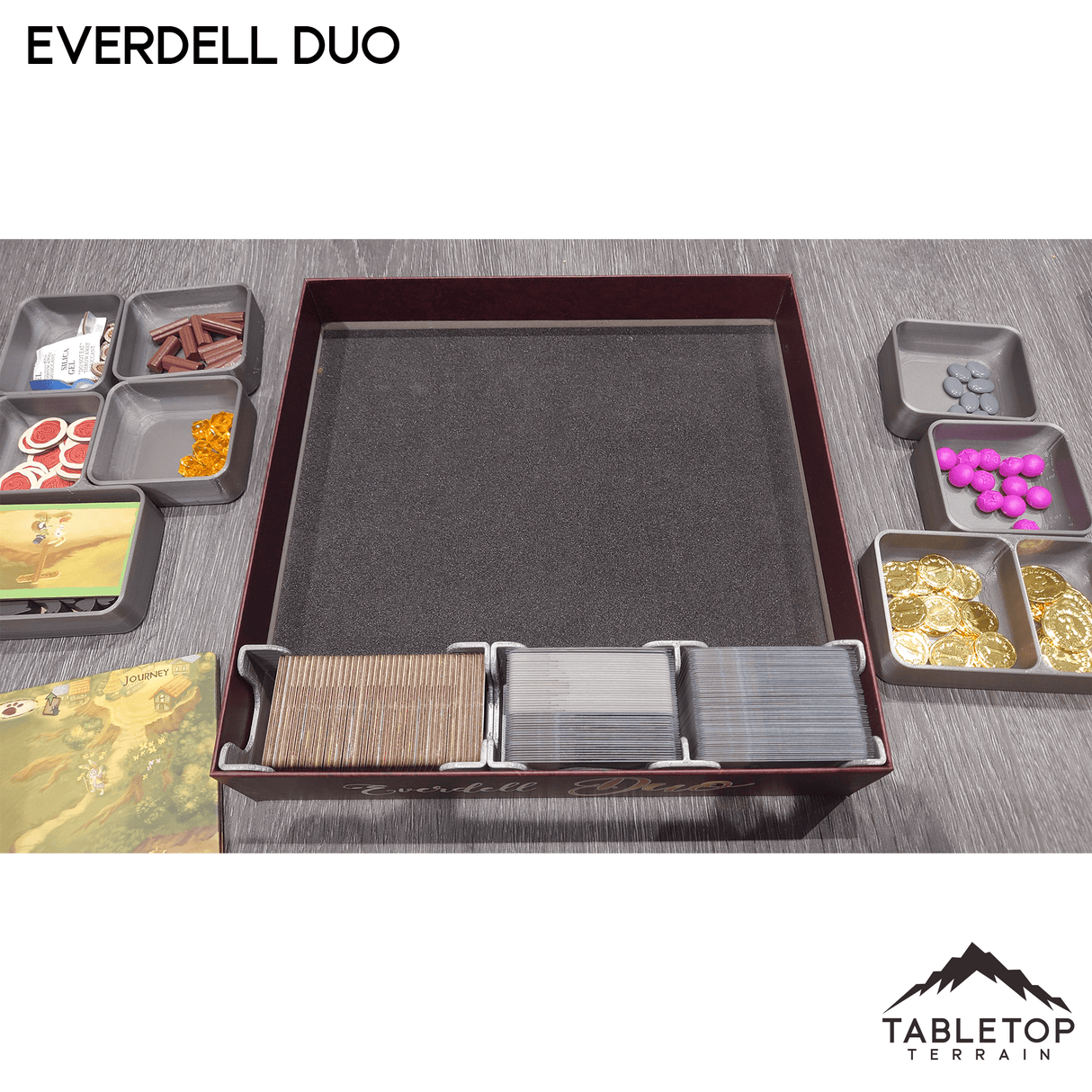 Tabletop Terrain Board Game Insert Everdell Duo Board Game Insert / Organizer