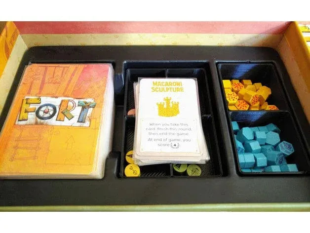 Tabletop Terrain Board Game Insert Fort Board Game Insert / Organizer